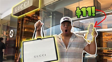 the cheapest thing gucci sells